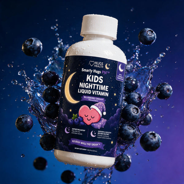 Smarty Hugs Kids Nighttime Liquid Multivitamin
